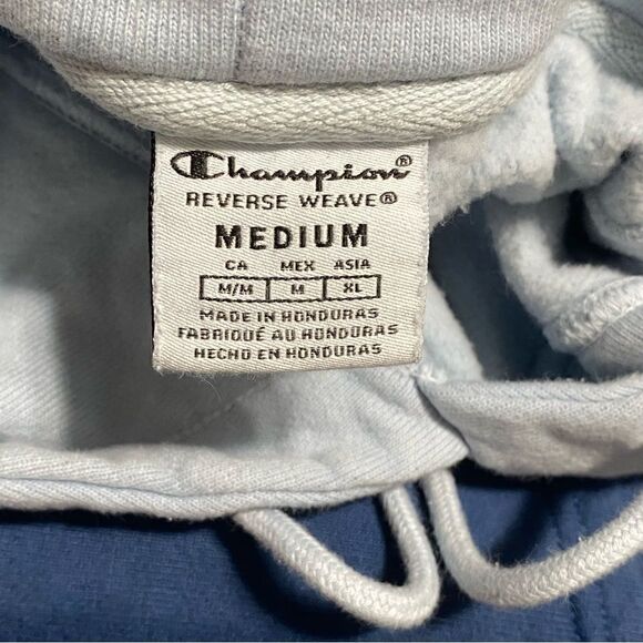 𝅺CHAMPION Reverse Weave cropped hoodie size M - Picture 4 of 8